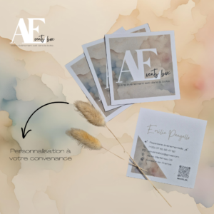 Cartes de visite - Format carré