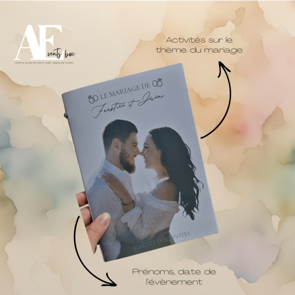 Carnet d'activités - édition mariage