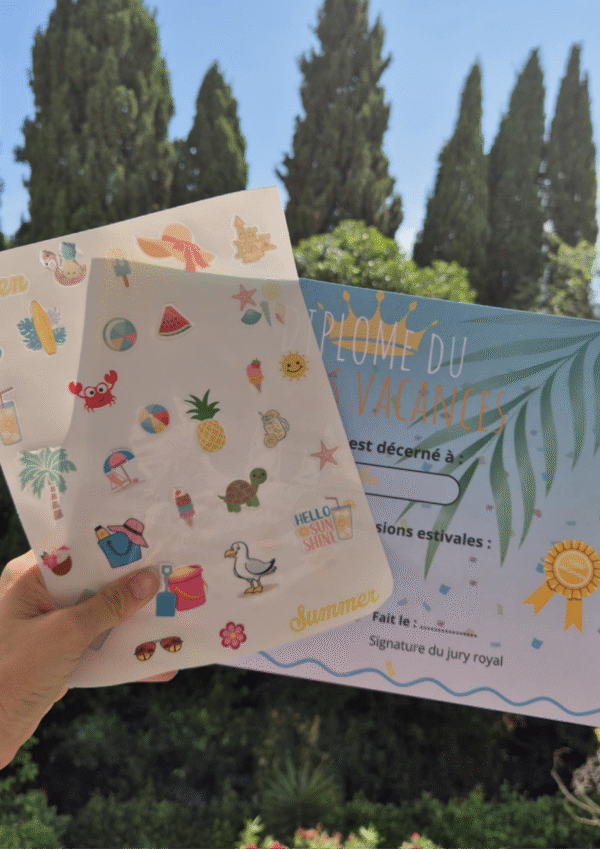 stickers et gomettes Maxi Box Soleil