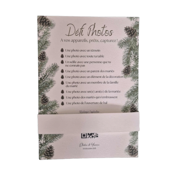 Affiche/Menu format A5