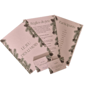 jeu des 12 mois Jeu des 12 mois